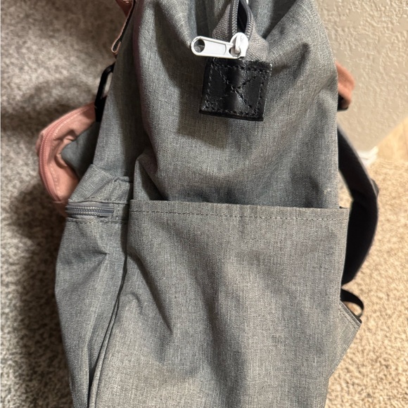 Gray and Pink Backpack - Picture 5 of 5